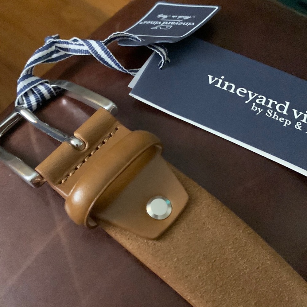 Tobacco color size 34 men’s belt